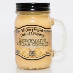 Homemade Sugar Cookie Candle