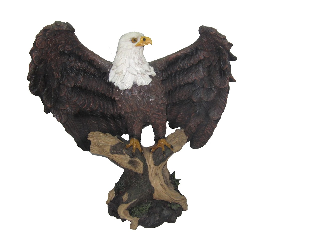 resin eagle figurines