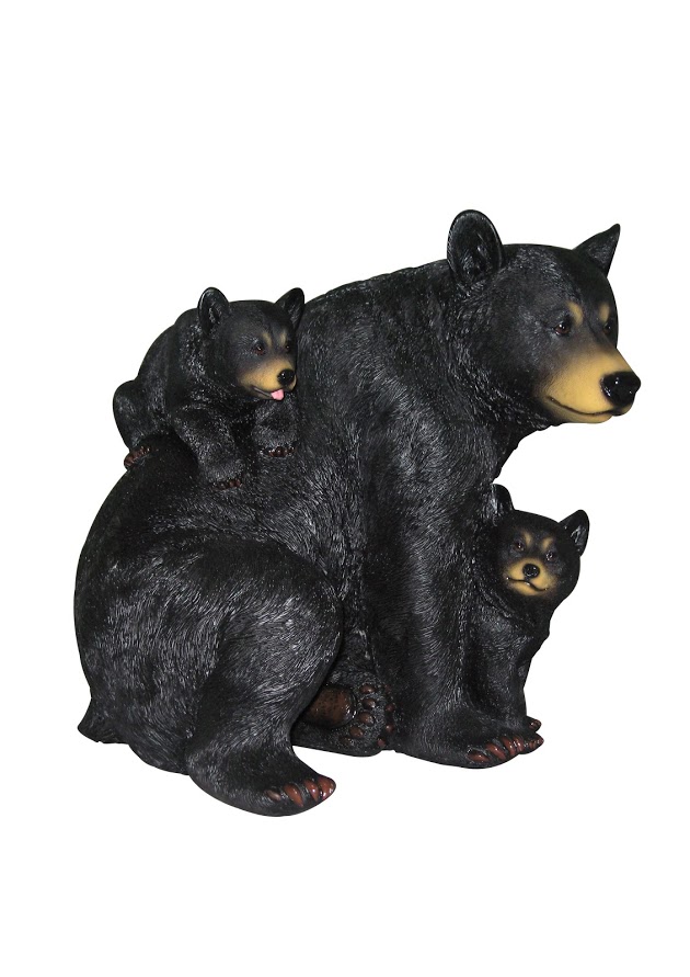 Bear Statue with Cubs - ABC Distributors, Inc.