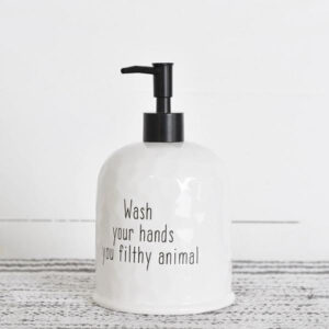 Filthy Animal Soap Dispenser