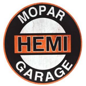 31" Mopar Metal Sign